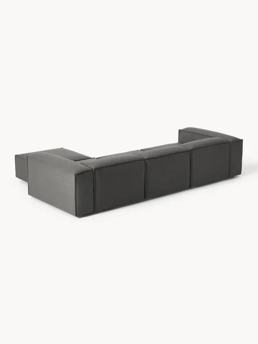 Westwing Collection Sofá rinconera modular con reposapiés izquierdo/derecho Lennon (4 plazas)^ Sofás 4 Plazas|Sofás