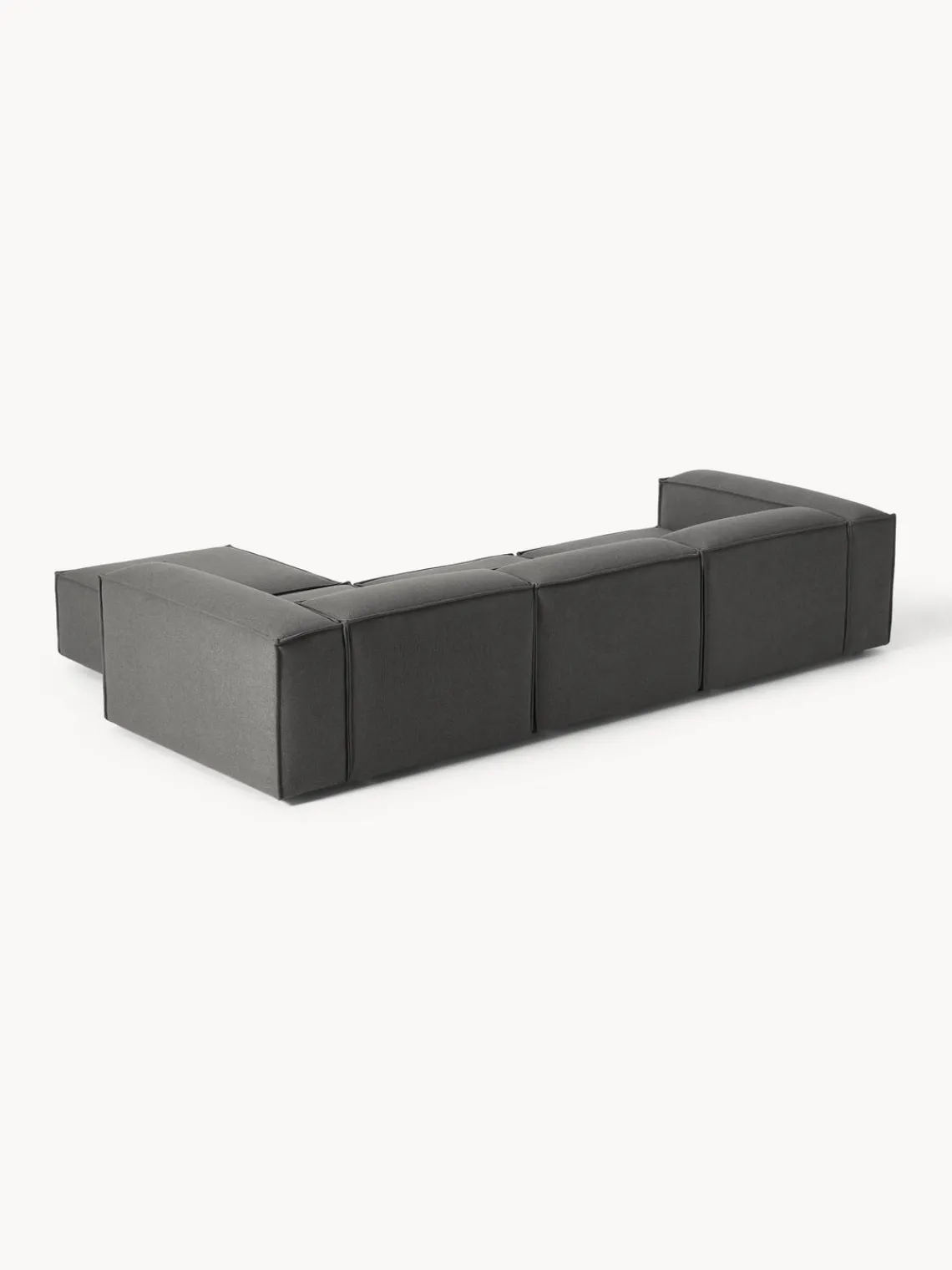 Westwing Collection Sofá rinconera modular con reposapiés izquierdo/derecho Lennon (4 plazas)^ Sofás 4 Plazas|Sofás