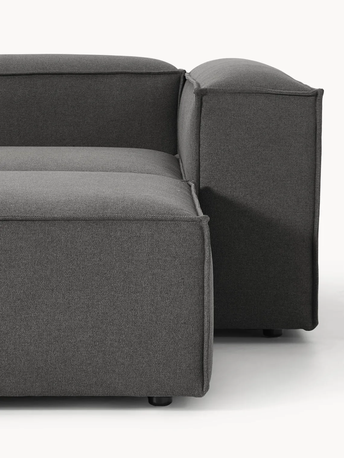 Westwing Collection Sofá rinconera modular con reposapiés izquierdo/derecho Lennon (4 plazas)^ Sofás 4 Plazas|Sofás