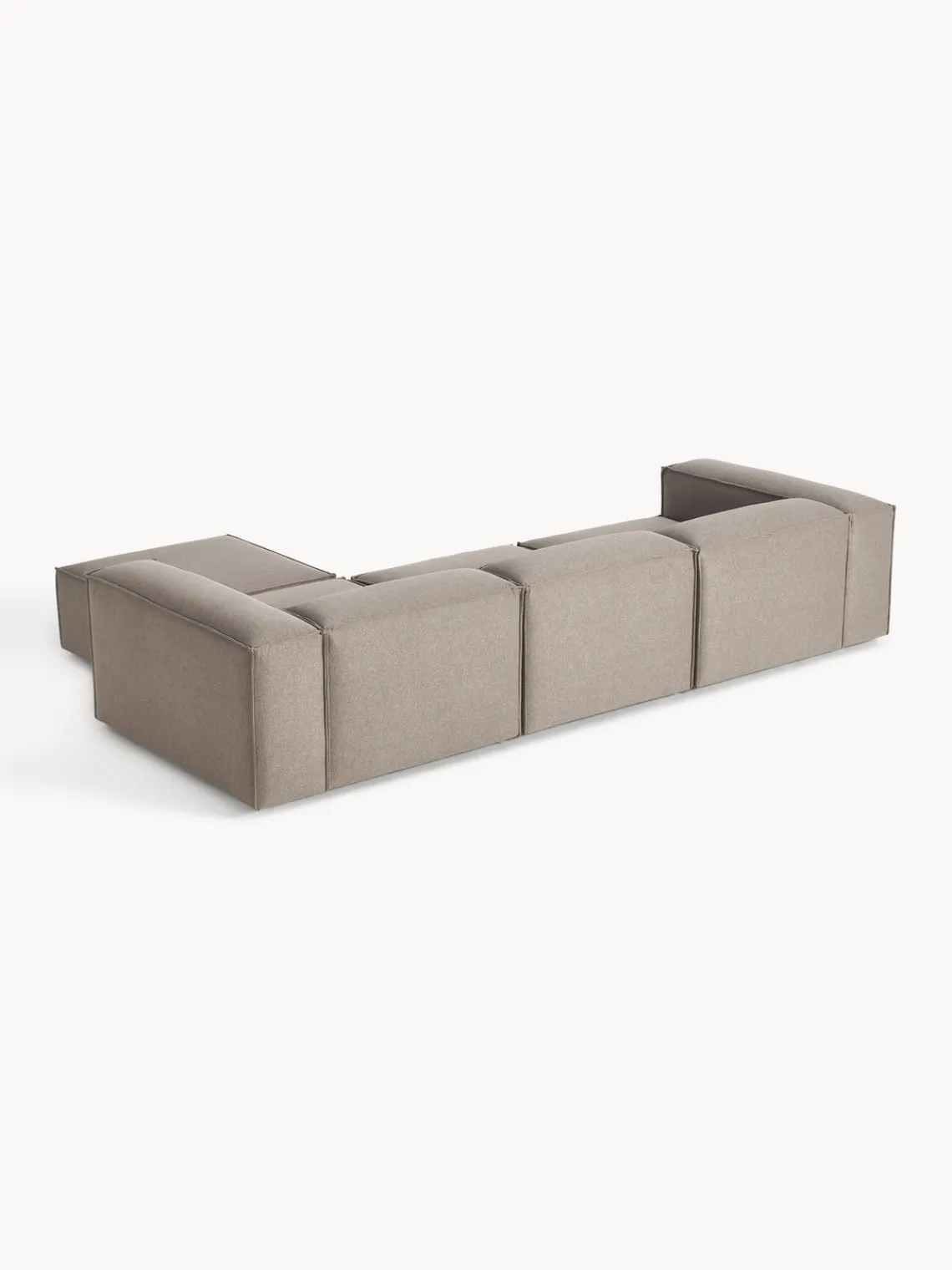 Westwing Collection Sofá rinconera modular con reposapiés izquierdo/derecho Lennon (4 plazas)^ Sofás 4 Plazas|Sofás