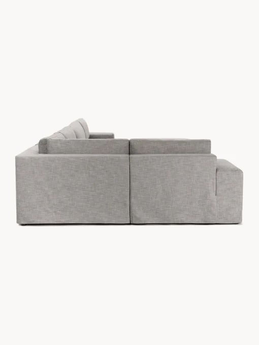 Westwing Collection Sofá rinconera modular con tapizado desenfundable Russell^ Sofás Rinconeras|Sofás