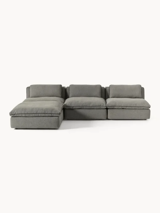 Westwing Collection Sofá rinconera modular con reposapiés izquierdo/derecho Felix^ Sofás Rinconeras|Sofás
