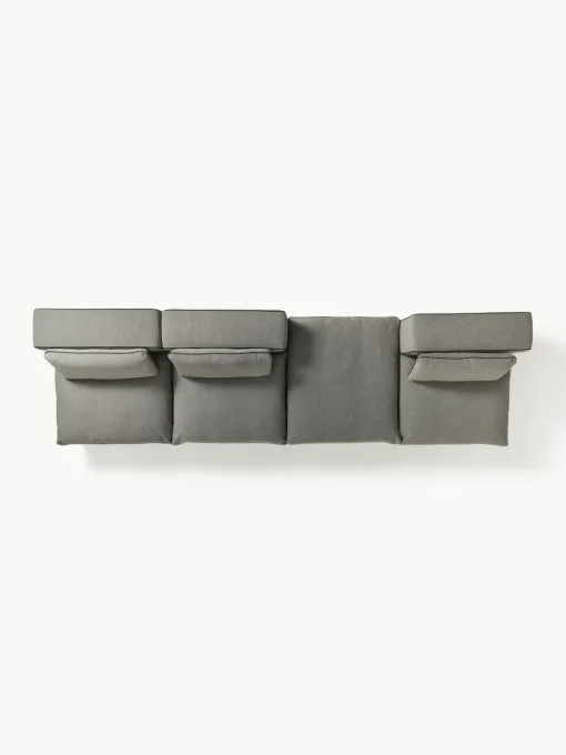 Westwing Collection Sofá rinconera modular con reposapiés izquierdo/derecho Felix^ Sofás Rinconeras|Sofás