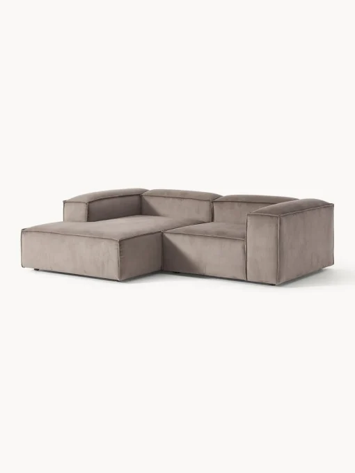 Westwing Collection Sofá rinconera modular de pana Lennon^ Sofás