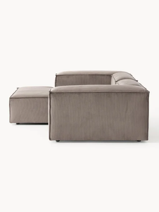 Westwing Collection Sofá rinconera modular de pana Lennon^ Sofás