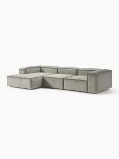 Westwing Collection Sofá rinconera modular de pana Lennon^ Sofás