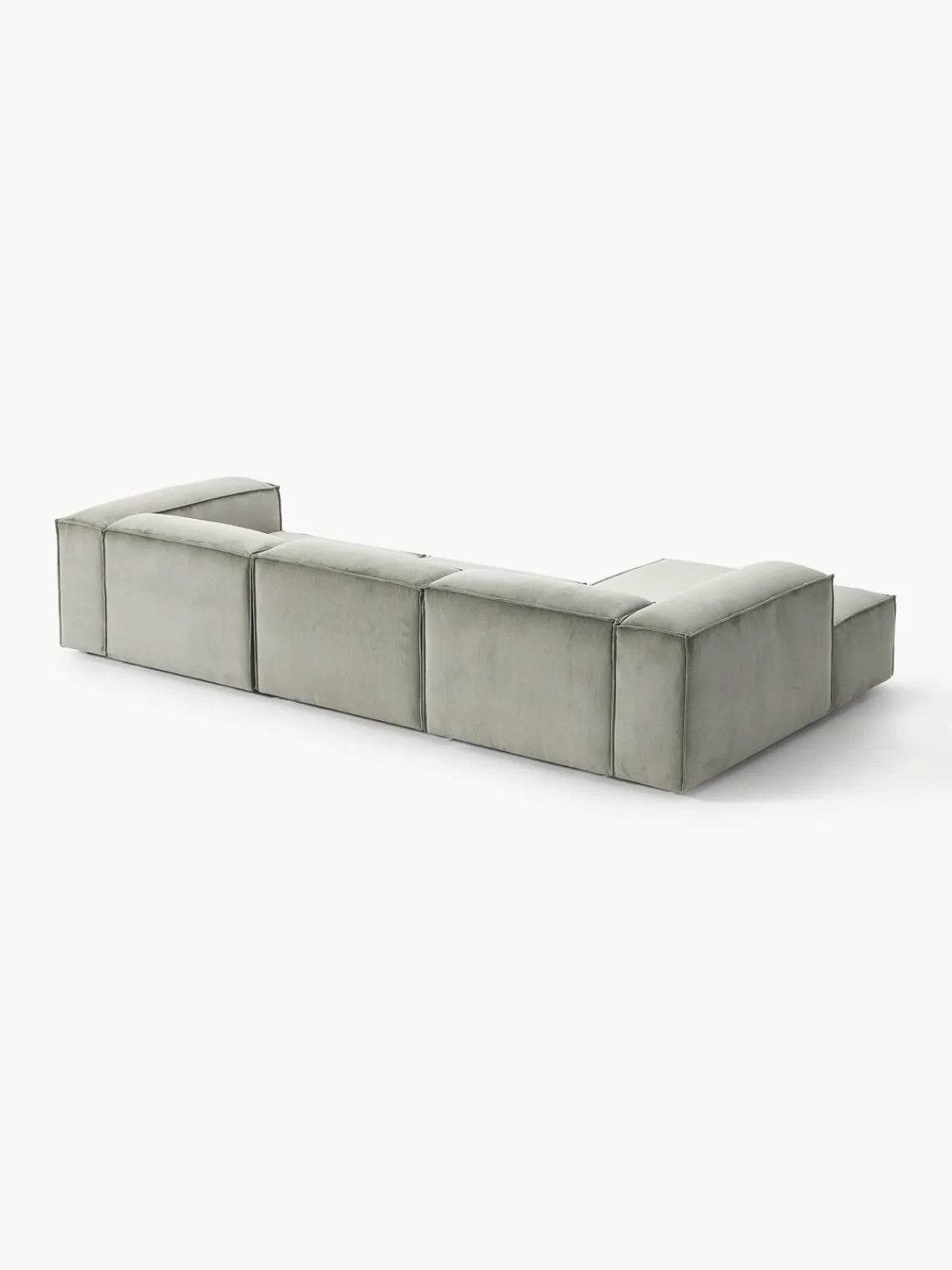 Westwing Collection Sofá rinconera modular de pana Lennon^ Sofás