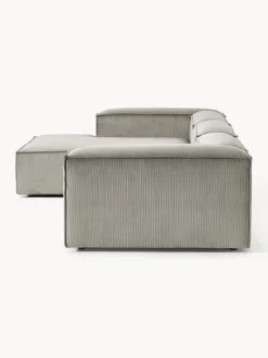 Westwing Collection Sofá rinconera modular de pana Lennon^ Sofás
