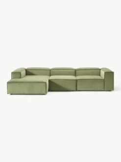 Westwing Collection Sofá rinconera modular de pana Lennon^ Sofás