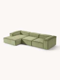 Westwing Collection Sofá rinconera modular de pana Lennon^ Sofás