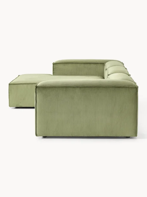 Westwing Collection Sofá rinconera modular de pana Lennon^ Sofás