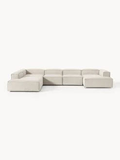 Westwing Collection Sofá rinconera modular de pana Lennon^ Sofás 4 Plazas