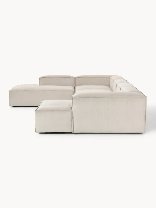 Westwing Collection Sofá rinconera modular de pana Lennon^ Sofás 4 Plazas