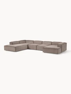 Westwing Collection Sofá rinconera modular de pana Lennon^ Sofás 4 Plazas