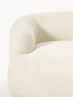 Westwing Collection Sofá rinconera modular de borreguillo Sofia (4 plazas)