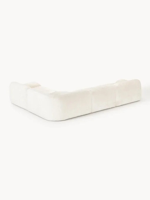 Westwing Collection Sofá rinconera modular de borreguillo bouclé Wolke (4 plazas)^ Sofás Rinconeras|Sofás