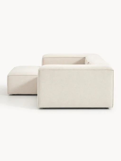 Westwing Collection Sofá rinconera modular de mezcla de lino Lennon^ Sofás