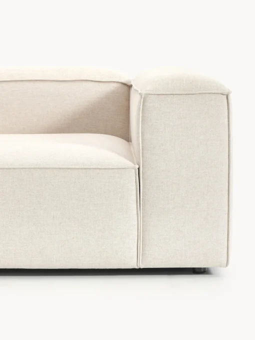 Westwing Collection Sofá rinconera modular de mezcla de lino Lennon^ Sofás