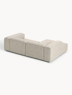 Westwing Collection Sofá rinconera modular de mezcla de lino Lennon^ Sofás