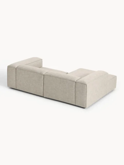 Westwing Collection Sofá rinconera modular de mezcla de lino Lennon^ Sofás