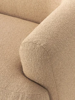Westwing Collection Sofá rinconera modular en tejido bouclé Sofia (3 plazas)