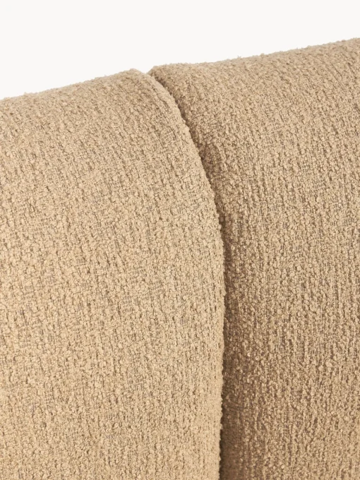 Westwing Collection Sofá rinconera modular en tejido bouclé Sofia (3 plazas)