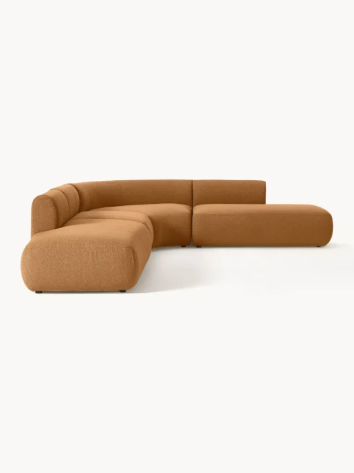Westwing Collection Sofá rinconera modular en tejido bouclé Sofia (4 plazas)^ Sofás Rinconeras|Sofás
