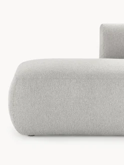 Westwing Collection Sofá rinconera modular en tejido bouclé Sofia (4 plazas)