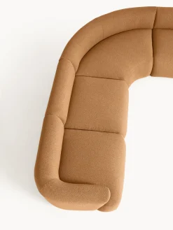 Westwing Collection Sofá rinconera modular en tejido bouclé Sofia (4 plazas)^ Sofás Rinconeras|Sofás
