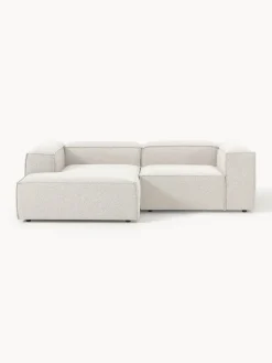 Westwing Collection Sofá rinconera modular en tejido bouclé Lennon^ Sofás