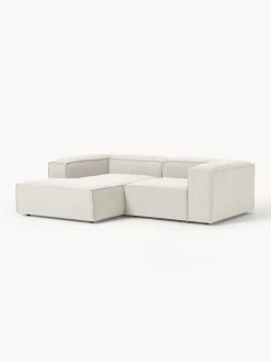 Westwing Collection Sofá rinconera modular en tejido bouclé Lennon^ Sofás