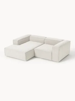 Westwing Collection Sofá rinconera modular en tejido bouclé Lennon^ Sofás