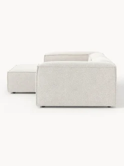 Westwing Collection Sofá rinconera modular en tejido bouclé Lennon^ Sofás