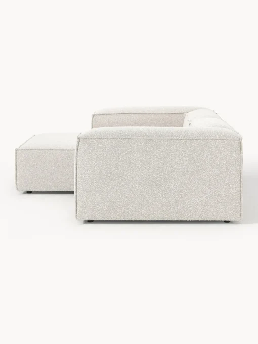 Westwing Collection Sofá rinconera modular en tejido bouclé Lennon^ Sofás