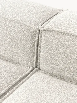 Westwing Collection Sofá rinconera modular en tejido bouclé Lennon^ Sofás