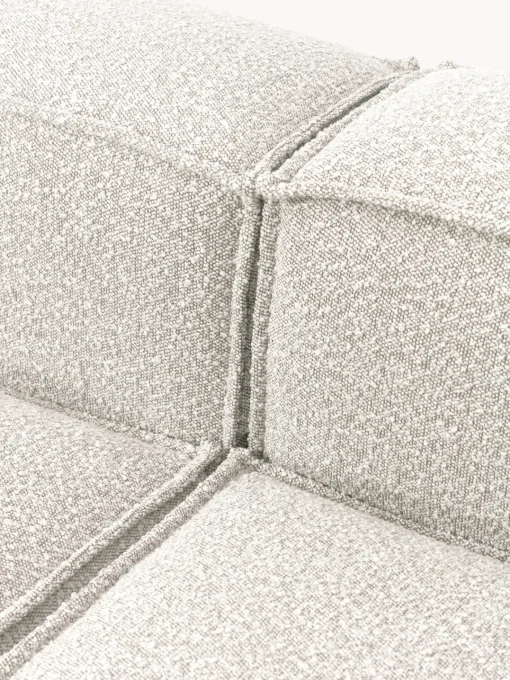 Westwing Collection Sofá rinconera modular en tejido bouclé Lennon^ Sofás