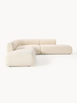 Westwing Collection Sofá rinconera modular en tejido bouclé Sofia (4 plazas)^ Sofás Rinconeras|Sofás