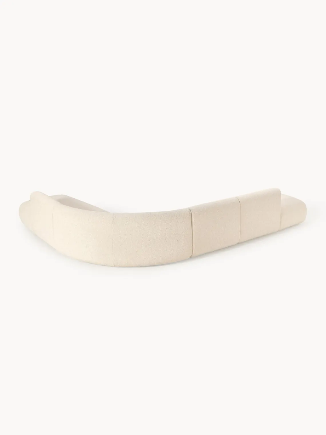 Westwing Collection Sofá rinconera modular en tejido bouclé Sofia (4 plazas)^ Sofás Rinconeras|Sofás
