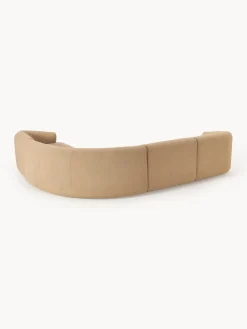 Westwing Collection Sofá rinconera modular en tejido bouclé Sofia (4 plazas)^ Sofás Rinconeras|Sofás
