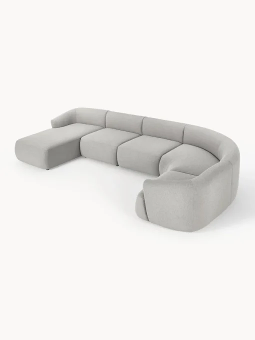 Westwing Collection Sofá rinconera modular en tejido bouclé Sofia^ Sofás Rinconeras|Sofás