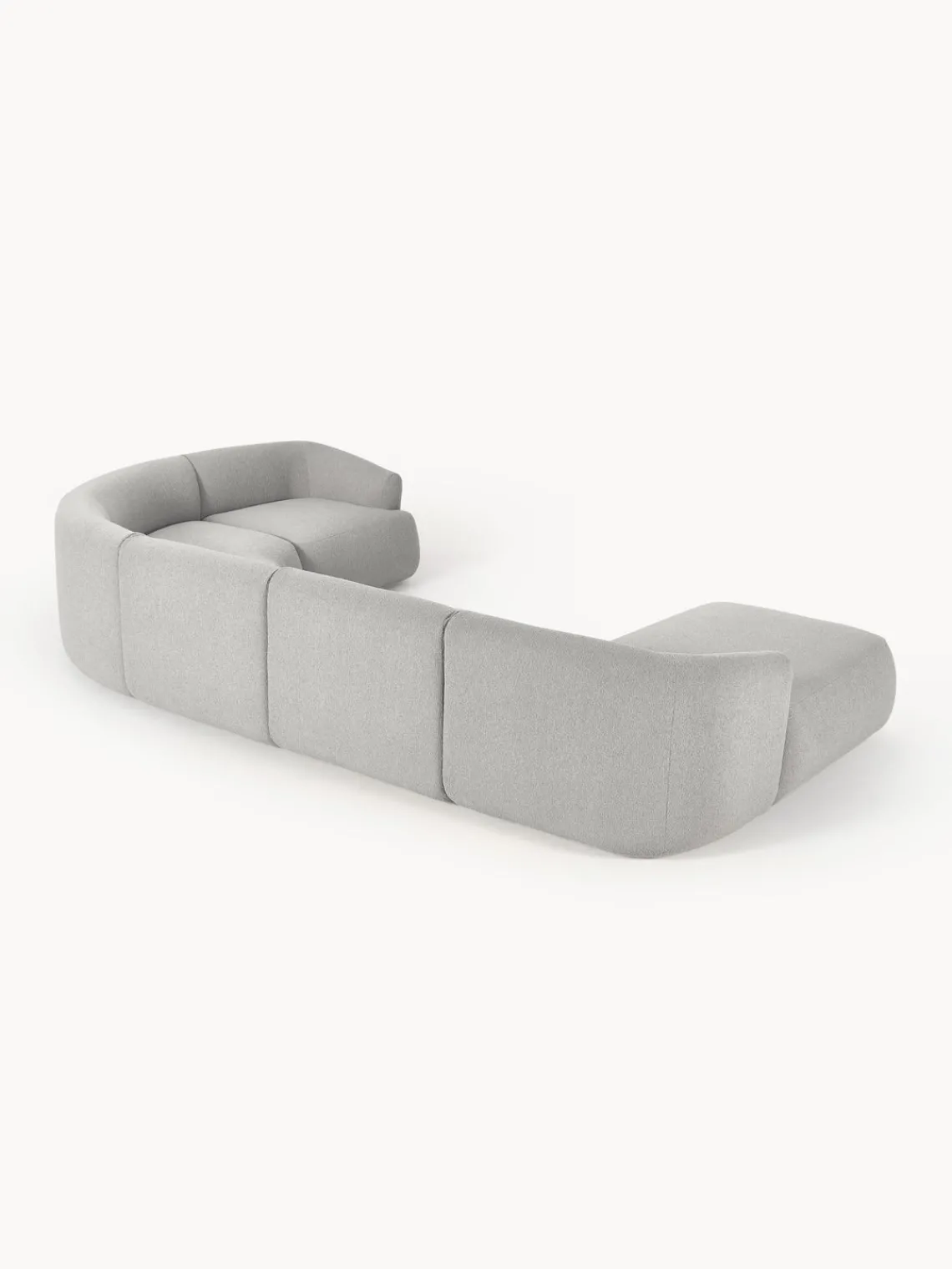 Westwing Collection Sofá rinconera modular en tejido bouclé Sofia^ Sofás Rinconeras|Sofás