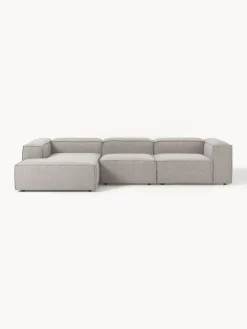 Westwing Collection Sofá rinconera modular en tejido bouclé Lennon^ Sofás