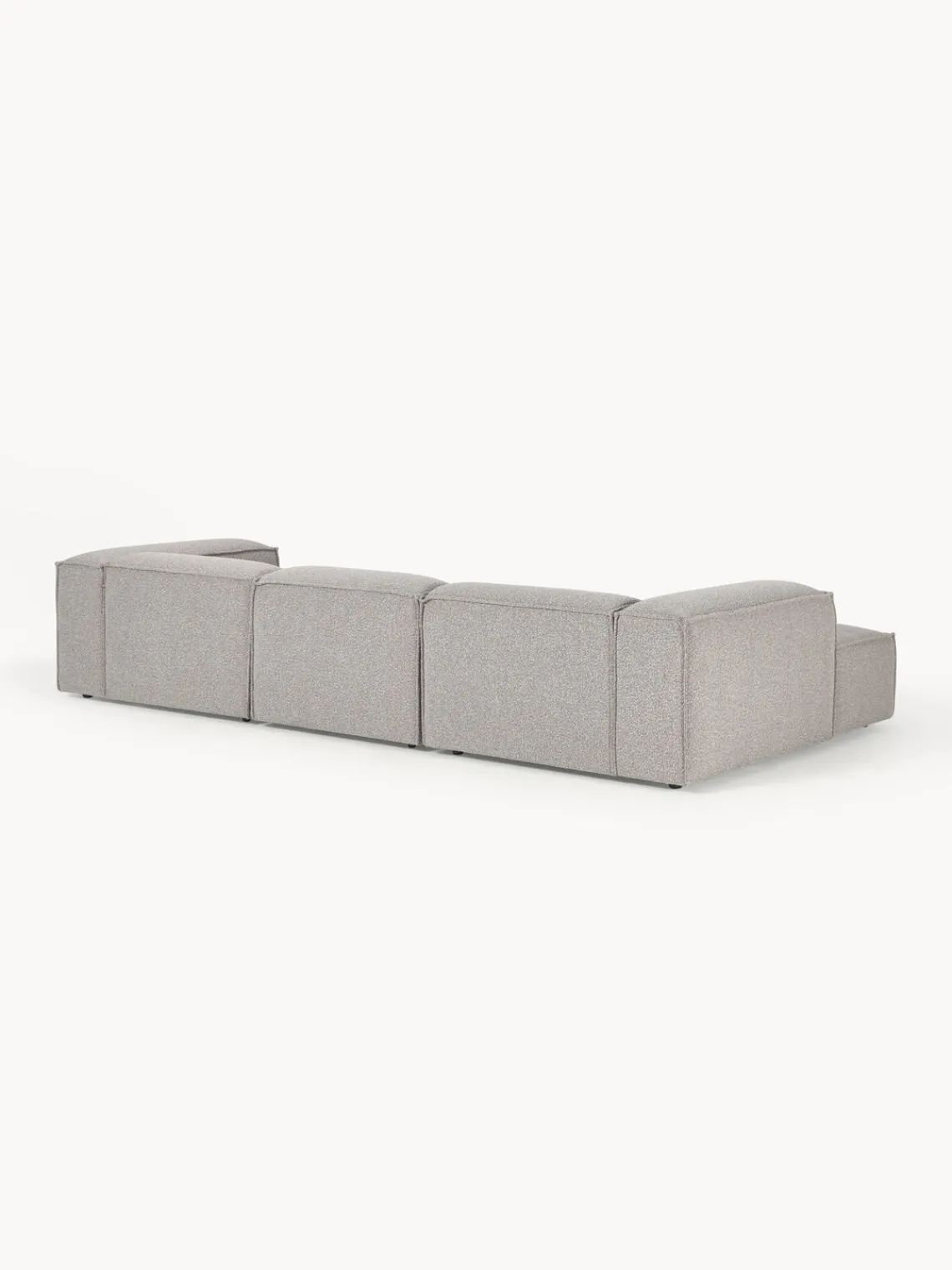 Westwing Collection Sofá rinconera modular en tejido bouclé Lennon^ Sofás
