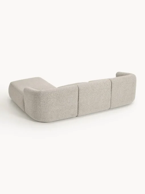 Westwing Collection Sofá rinconera modular en tejido bouclé Sofia (3 plazas)^ Sofás Rinconeras|Sofás