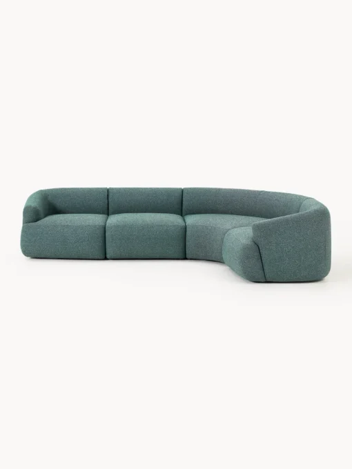 Westwing Collection Sofá rinconera modular en tejido bouclé Sofia (4 plazas)^ Sofás Rinconeras|Sofás