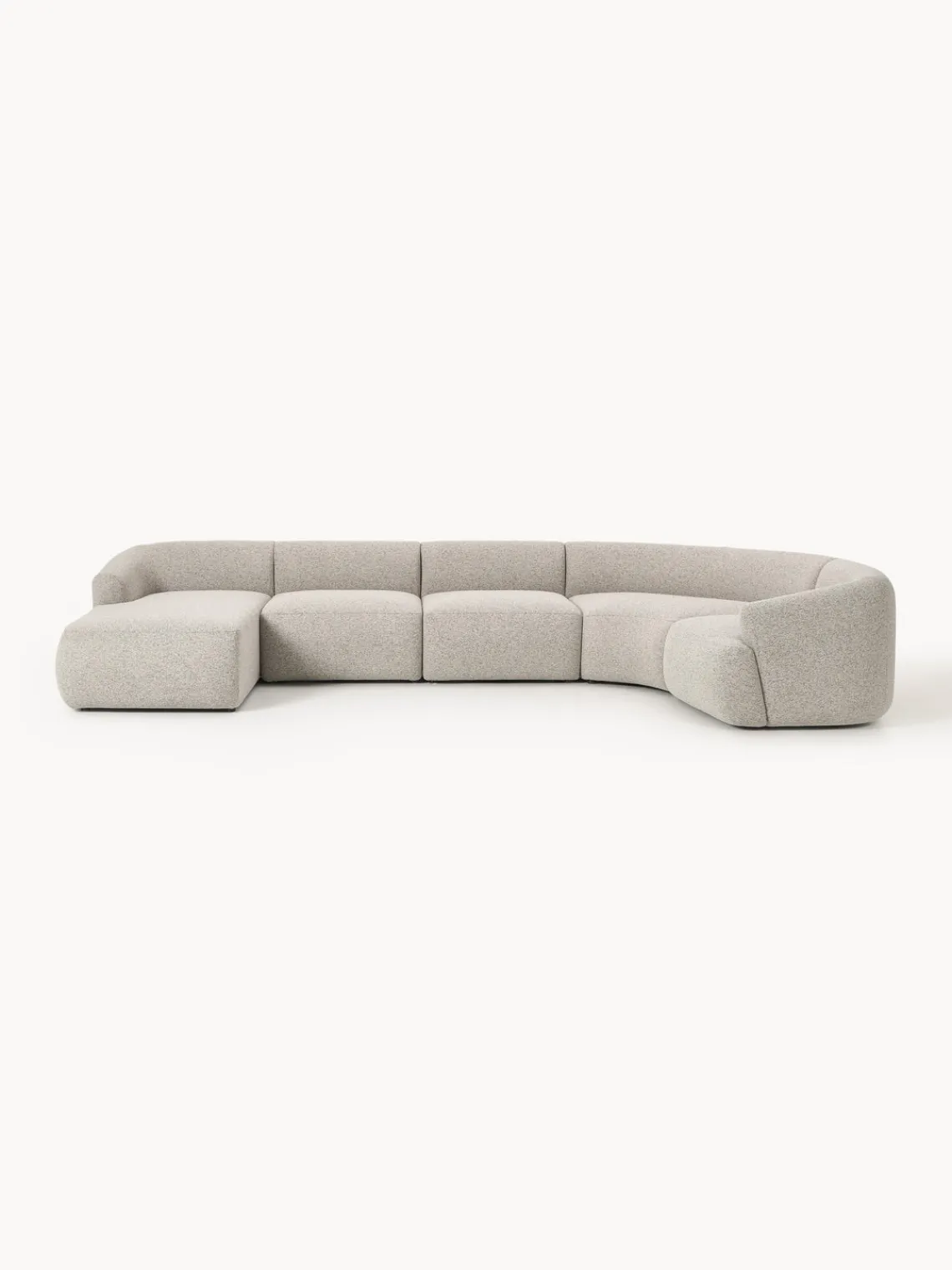 Westwing Collection Sofá rinconera modular en tejido bouclé Sofia^ Sofás Rinconeras|Sofás