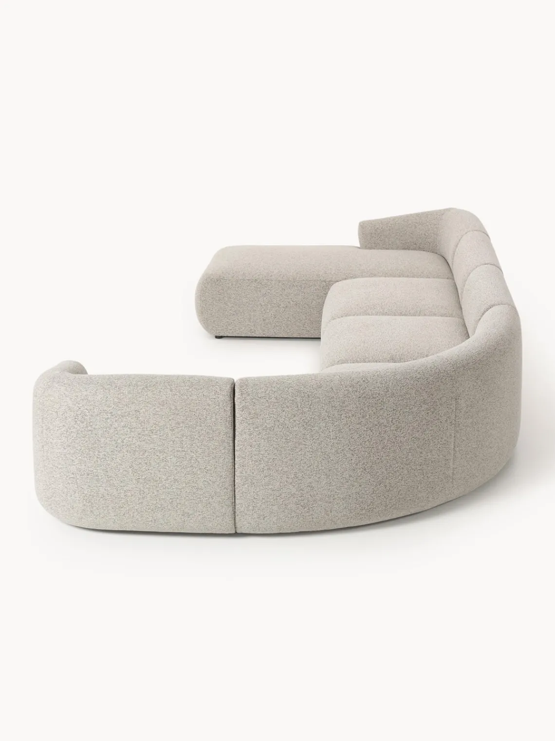 Westwing Collection Sofá rinconera modular en tejido bouclé Sofia^ Sofás Rinconeras|Sofás