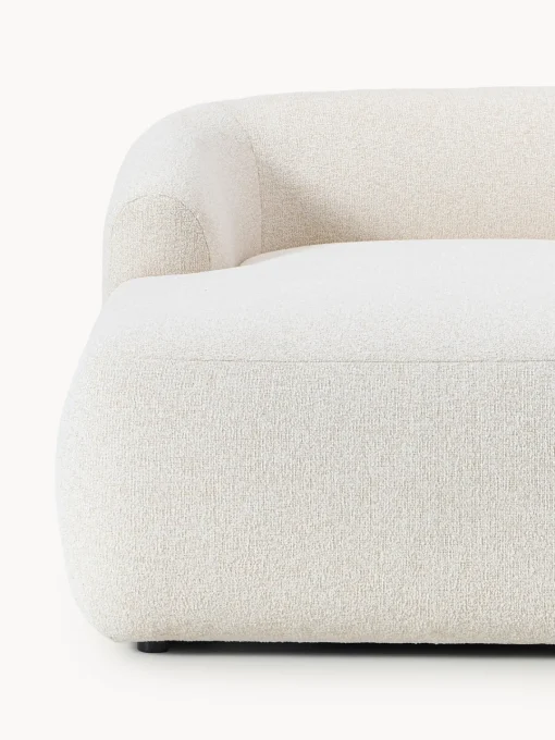 Westwing Collection Sofá rinconera modular en tejido bouclé Sofia