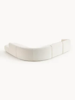 Westwing Collection Sofá rinconera modular en tejido bouclé Sofia (4 plazas)