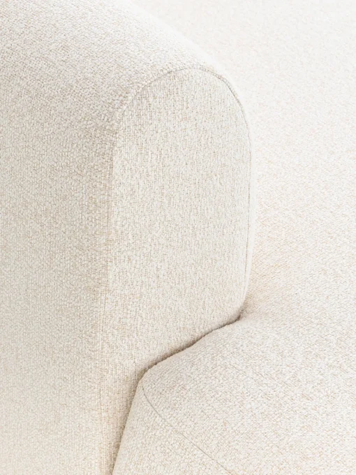 Westwing Collection Sofá rinconera modular en tejido bouclé Sofia (4 plazas)